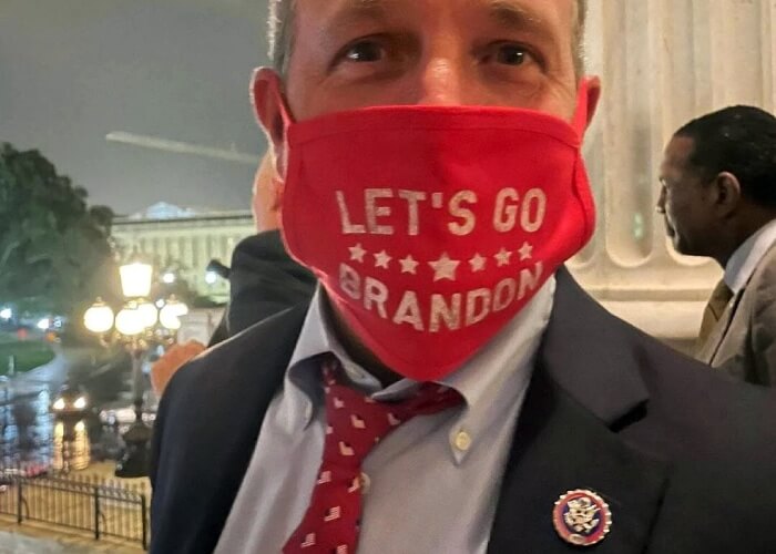 Congressman Jeff Duncan Lets Go Brandon Bumper Stickers