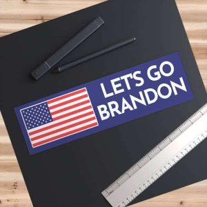 11x3 Let's go Brandon bumper sticker 85