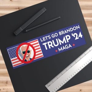 11x3 Let's go Brandon bumper sticker 91