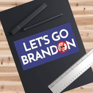 Let's Go Brandon Bumper Sticker 007