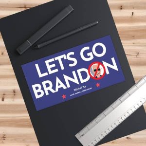 Let's Go Brandon Bumper Sticker 009