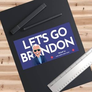 Let's Go Brandon Bumper Sticker 010