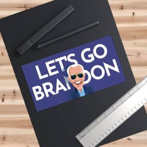 Let's Go Brandon Bumper Sticker 011