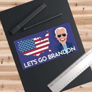 Let's Go Brandon Bumper Sticker 012