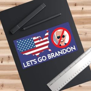 Let's Go Brandon Bumper Sticker 014