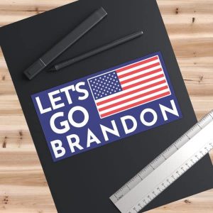 Let's Go Brandon Bumper Sticker 017