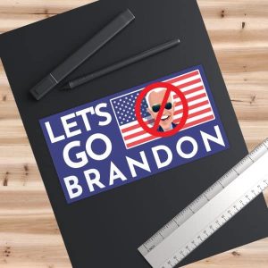 Let's Go Brandon Bumper Sticker 019