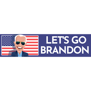 Let's Go Brandon Bumper Sticker - 043