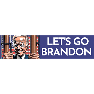 Let's Go Brandon Bumper Sticker - 044