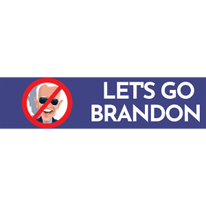 Let's Go Brandon Bumper Sticker - 045