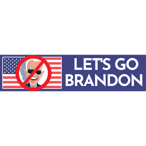 Let's Go Brandon Bumper Sticker - 046