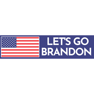 Let's Go Brandon Bumper Sticker - 047