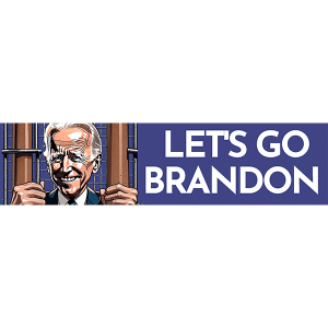 Let's Go Brandon Bumper Sticker - 048