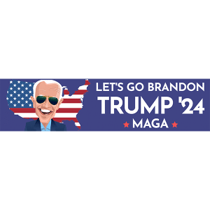 Let's Go Brandon Bumper Sticker - 051