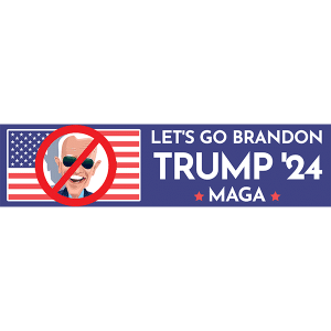 Let's Go Brandon Bumper Sticker - 053