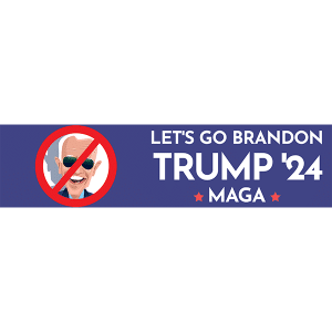 Let's Go Brandon Bumper Sticker - 054