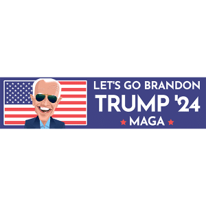 Let's Go Brandon Bumper Sticker - 055