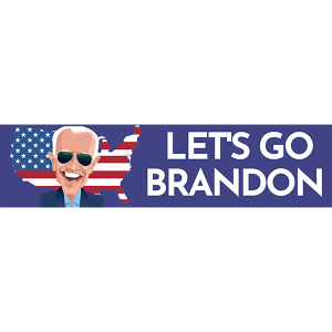 Let's Go Brandon Bumper Sticker - 056