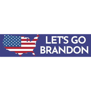 Let's Go Brandon Bumper Sticker - 057