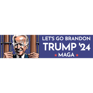 Let's Go Brandon Bumper Sticker - 058