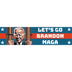 Let's Go Brandon Bumper Sticker - 065