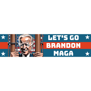 Let's Go Brandon Bumper Sticker - 068