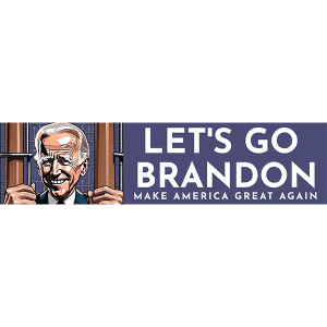 Let's Go Brandon Bumper Sticker - 072