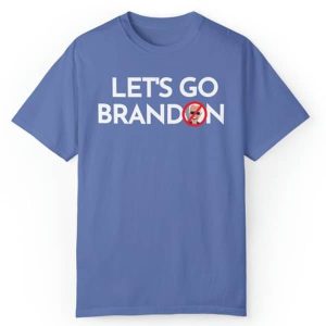 Unisex Garment-Dyed Let’s Go Brandon T-shirt